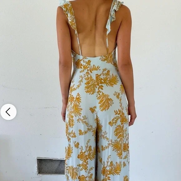 Free People Be the One Jumpsuit | size 6 - Picture 6 of 11